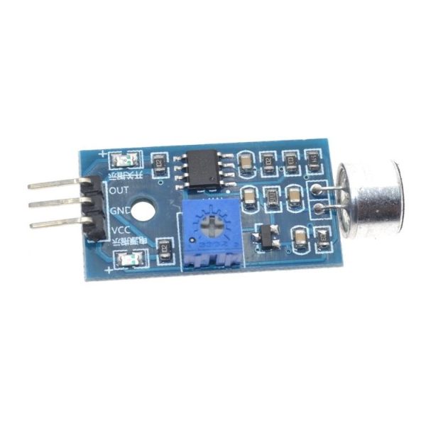 10 PCS Sound Detection Sensor Module Microphone Module Voice Control Whistle Switch For Arduino (Blue Board) - Image 4