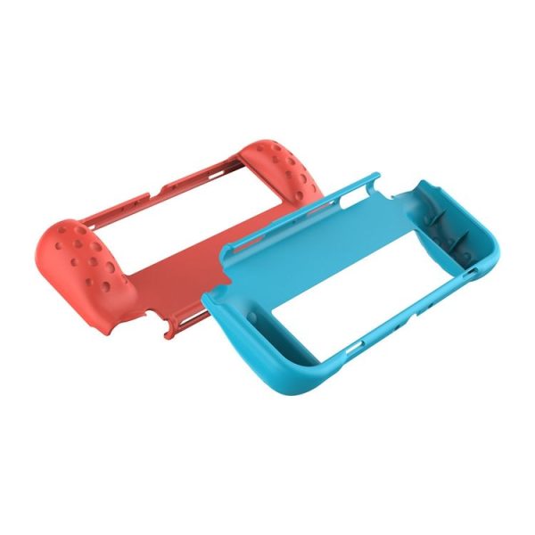 DOBE TNS-1142 Anti-Slip Anti-Fall Game Console Soft Shell Protective Cover For Nintendo Switch OLED (Blue) - Image 3