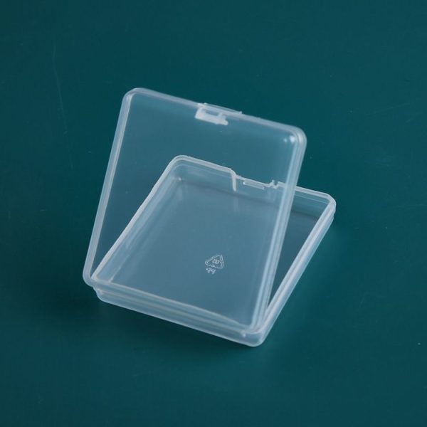 20 PCS With Cover Transparent PP Plastic Box Parts Jewelry Storage Box - Image 3