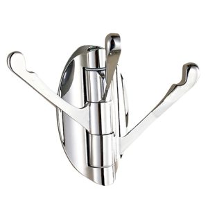 8231 180 Degree Movable Coat Hook Bathroom Hook, Color: Chrome