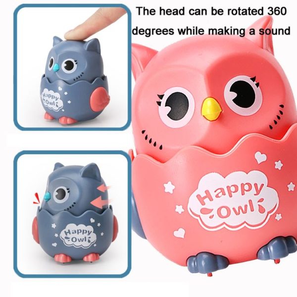 3 PCS Children Animal Press Crawling Toy Car, Random Color Delivery, Specification: Small Dinosaur - Image 4