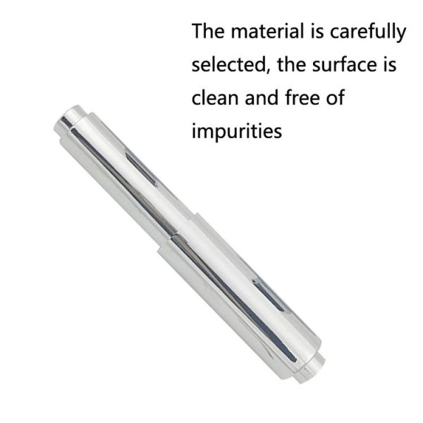 Tissue Box Plastic Retractable Shaft Core Spring Retractable Roll Paper Shaft, Style: Chrome Stretch - Image 4