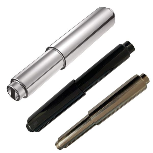 Tissue Box Plastic Retractable Shaft Core Spring Retractable Roll Paper Shaft, Style: Nickel Wire Drawing - Image 2