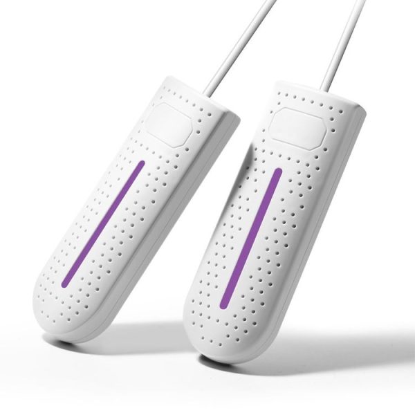10W Household Shoe Dryer Shoe Deodorant Shoe Dryer Smart Timed Folding Shoe Baker Socks Dryer Without Purple Lamp EU Plug
