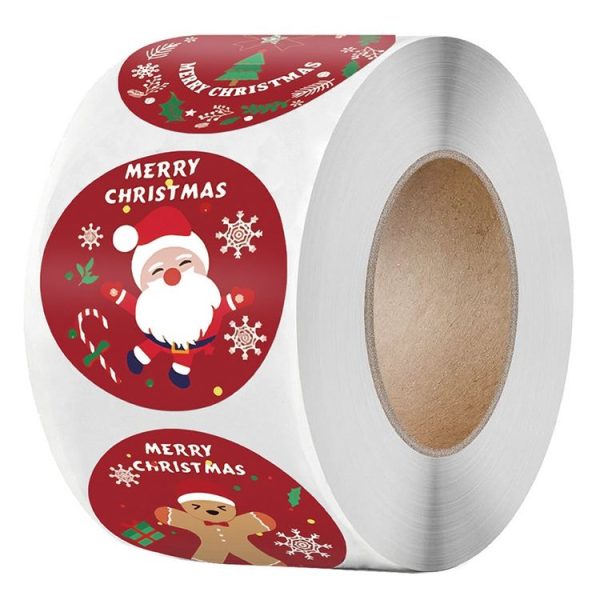 LG-210922-38-006 Christmas Cartoon Gift Stickers Stickers Label - Image 2