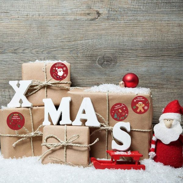 LG-210922-38-006 Christmas Cartoon Gift Stickers Stickers Label - Image 5
