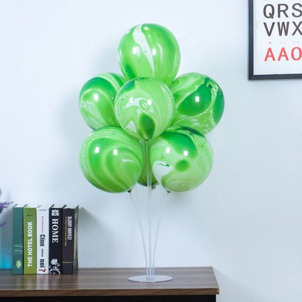 100 PCS 10 Inch Agate Latex Balloon Wedding Festival Party Decorative Balloon (Red) - Image 6