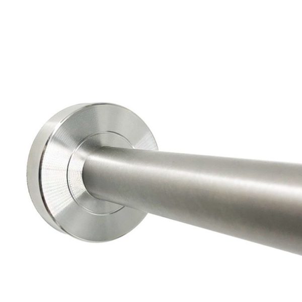 304 Stainless Steel With Grooved Bathroom Pendant Bathroom Shelf, Style: Paper Towel Holder B - Image 3