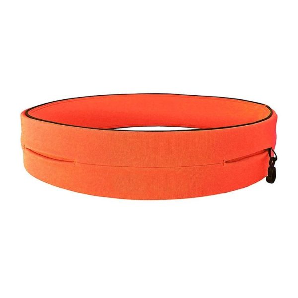 Invisible Running Waist Bag Outdoor Sport Mobile Phone Bag, Size: XL (Orange)