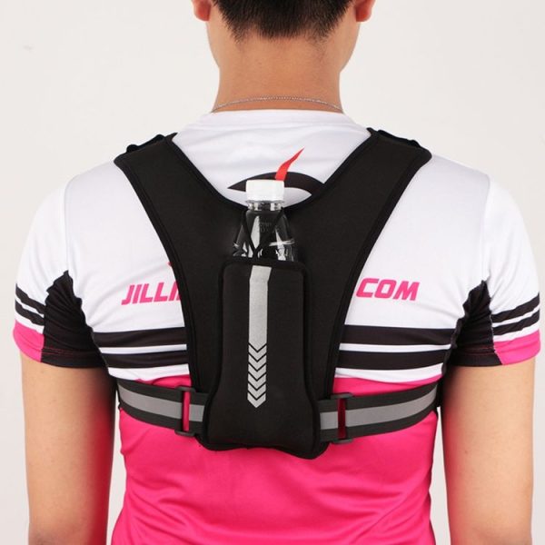 Running Reflective Vest Bag Outdoor Sports Mobile Phone Chest Bag (Regular) - Image 2