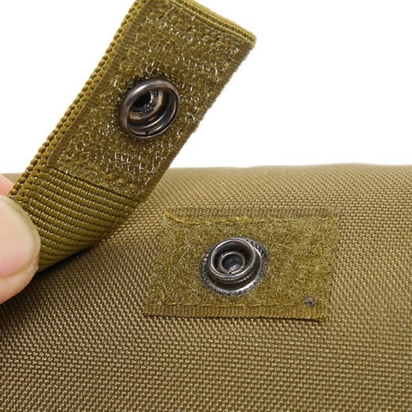 Outdoor Sports Waist Bag Water Cup Bag Kettle Bag (Brown) - Image 4