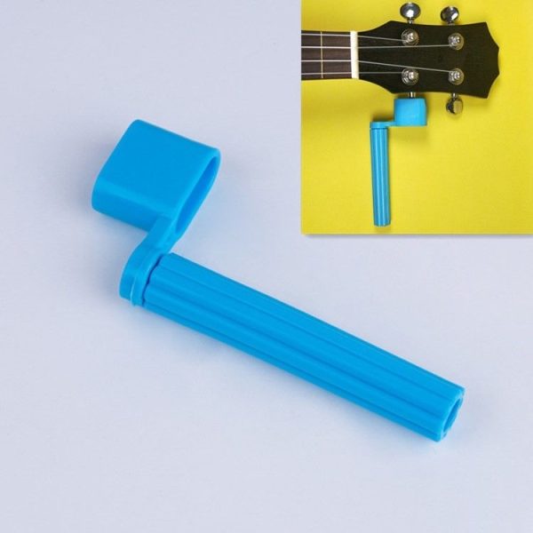 10 PCS ABS Upper Chord Equipment String Pulling Cone for Guitar (Blue) - Image 2