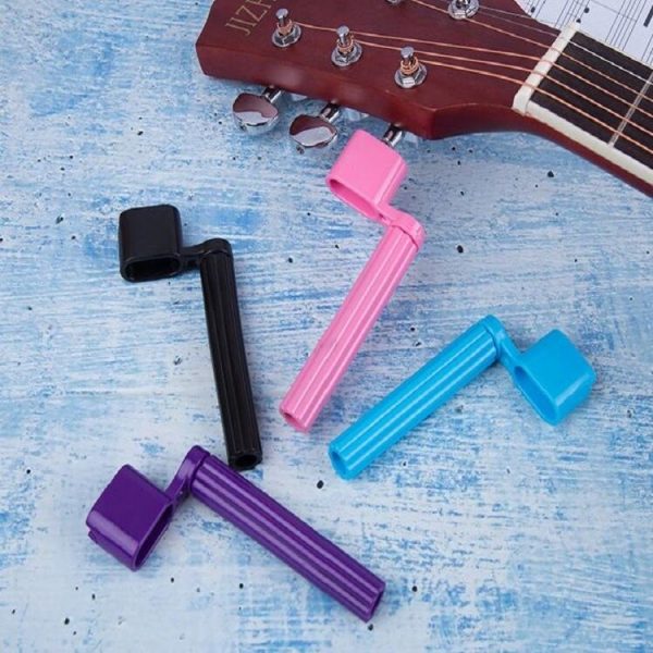 10 PCS ABS Upper Chord Equipment String Pulling Cone for Guitar (Blue) - Image 9