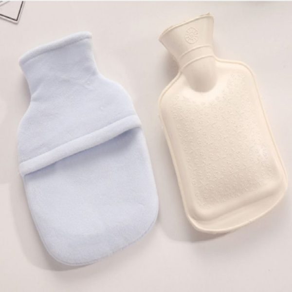 Portable Mini Explosion-proof Irrigation Household Flannel Warm Hot Water Bag, Size: 350ml (Carrot) - Image 3