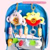 Stroller Toy 0-1 Year Old Bed Hanging Turn Bead Doll Baby Bed Bell Plush Rattle (H168190-3B Rabbit) - Image 2