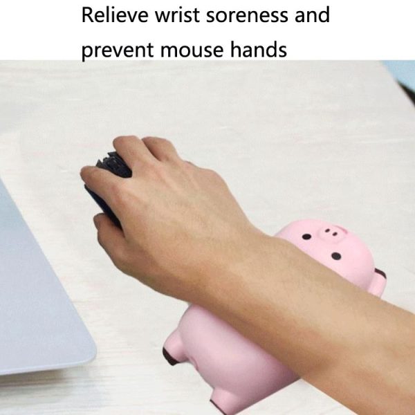 Piggy Office Protection Wrist Memory Foam Hand Rest Slow Rebound Wrist Mouse Pad (Star Blue) - Image 4