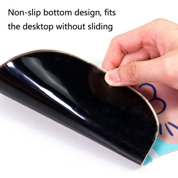 2 PCS Silicone Comfortable Padded Non-Slip Hand Rest Wristband Mouse Pad, Colour: Chocolate Cat - Image 6