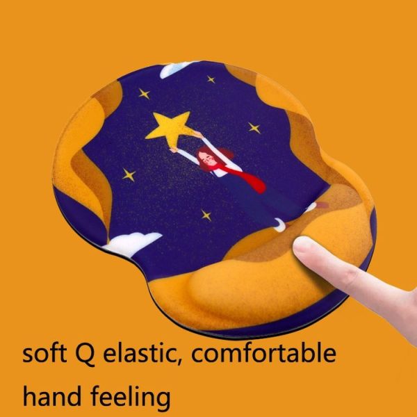 G-04 Cute And Fresh Office Mouse Wrist Pad Mouse Silicone Soft Pad - Image 5