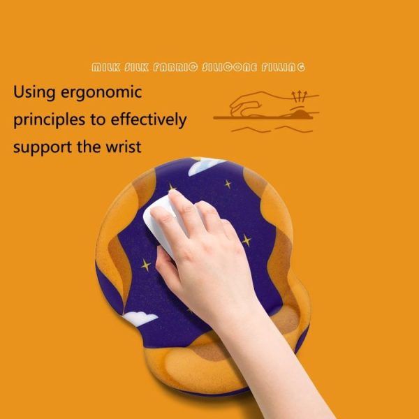 G-04 Cute And Fresh Office Mouse Wrist Pad Mouse Silicone Soft Pad - Image 6