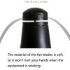 Outdoor Multi-Function Fan Leaf Fly Repeller Automatic Fly Trap Mosquito Repellent Fan (Gold) - Image 4