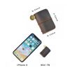 Ultra-Small Mini TN Hand Account Book Leather Notebook Portable Travel Diary (Crazy Horse Skin Ink Green) - Image 5