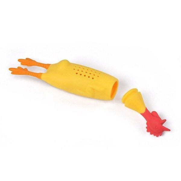 JJ63085 2 PCS Silicone Screaming Chicken Soup Spice Box Creative Kitchen Gadget, Package: Color Box - Image 3