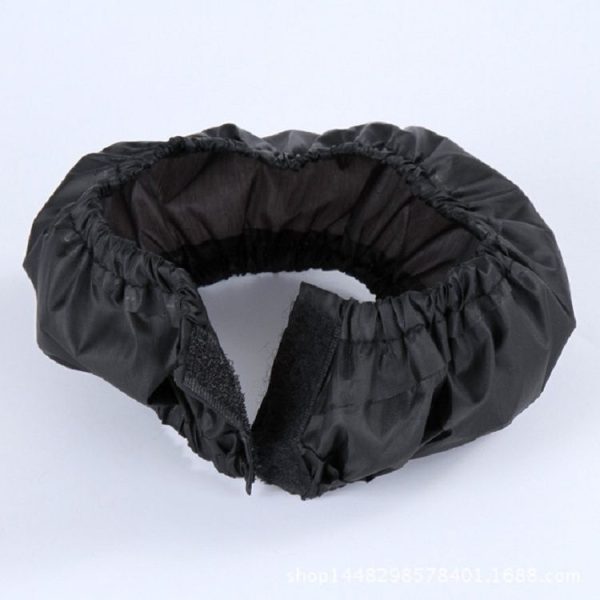 Household Dust-proof And Dirty-proof Wheel Cover Baby Wheel Cover, Size: S (Black) - Image 5