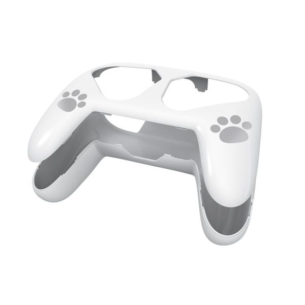 DOBE TNS-1171 Gamepad Protection Set Handle Protective Case + Rocker Cap For Nintendo Switch Pro (White) - Image 2