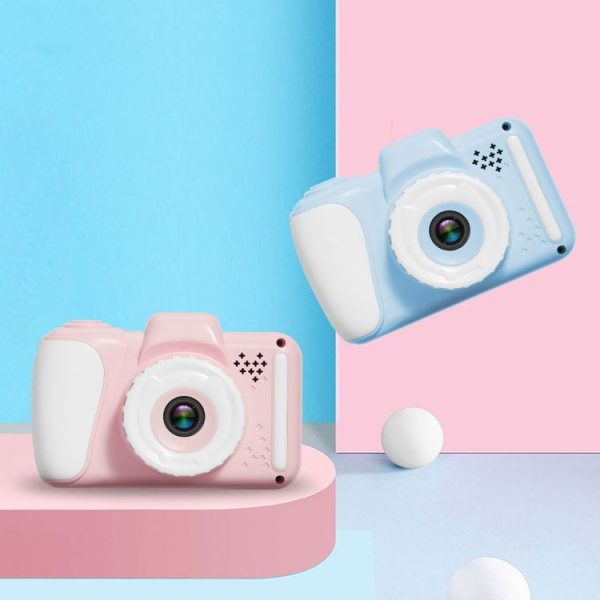 X38 3.5 Inches 4K Smart Digital Children Camera Dual-Camera HD Screen Automatic Focus Camera (Blue) - Image 2