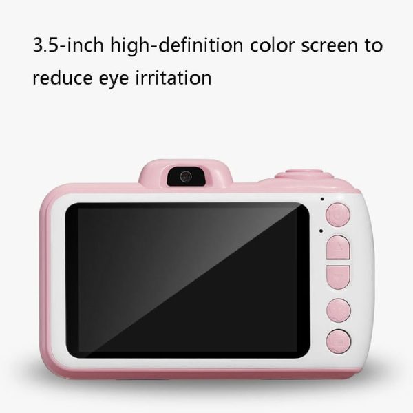 X38 3.5 Inches 4K Smart Digital Children Camera Dual-Camera HD Screen Automatic Focus Camera (Blue) - Image 5