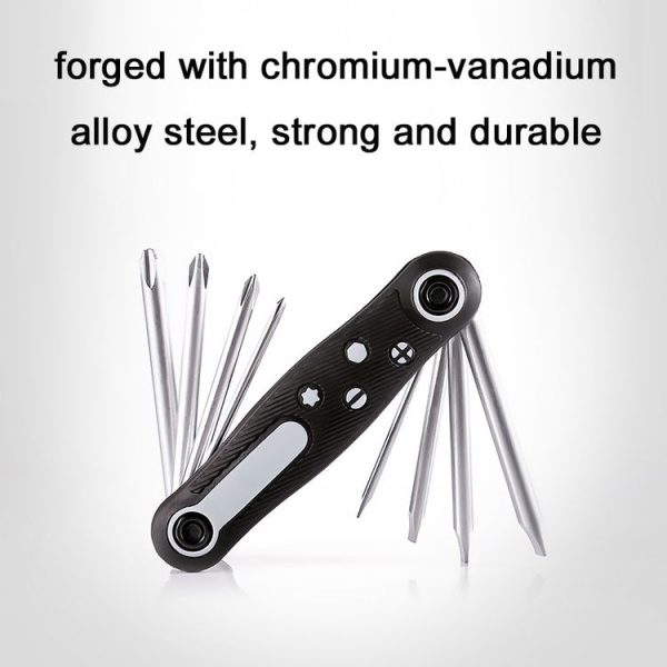 8 In 1 Bicycle Repair Portable Folding Allen Wrench (Torx) - Image 5