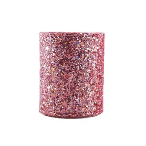 ZOREYA Makeup Tool Storage Box Makeup Brush Dustproof Storage Bucket (Pink)