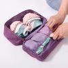 Bra Underwear Drawer Organizers Travel Storage Dividers Socks Briefs Cloth Case Clothing Wardrobe Box Bag (Blue) - Image 6