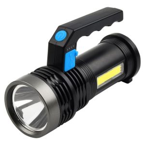 TG-TZ01601 20W Outdoor Search Lights Household Strong Light Flashlight Rechargeable Portable Lamp (With Charged Display)
