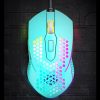 K-Snake X8 6 Keys Wired Luminous Mouse Precise Positioning Gaming Mouse, Cable Length: 1.5m (Green) - Image 2