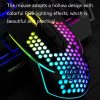 K-Snake X8 6 Keys Wired Luminous Mouse Precise Positioning Gaming Mouse, Cable Length: 1.5m (Green) - Image 5