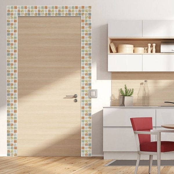 20 PCS / Set Kitchen Stove Oil-Proof Sticker Ceramic Tile Decoration Self-Adhesive Wall Sticker, Specification: Optical Film (MSK005) - Image 7