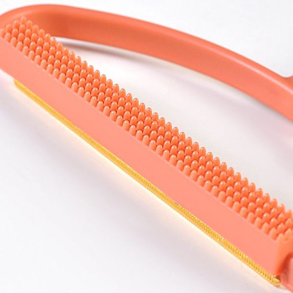 Hair Sticking Ball-Removing Brush Winter Clothing Woolen Coat Manual Depilator And Hair Removal Brush (Orange) - Image 4