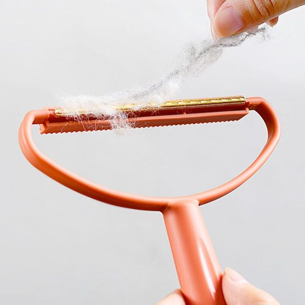 Hair Sticking Ball-Removing Brush Winter Clothing Woolen Coat Manual Depilator And Hair Removal Brush (Orange) - Image 5
