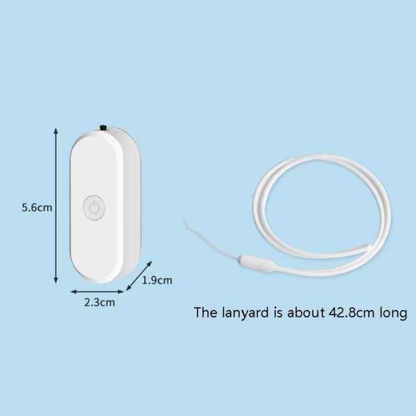EP206 Hanging Neck Negative Ion Necklace Air Purifier (Black) - Image 3