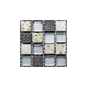 20 PCS / Set 3D Wall Stickers Bathroom Kitchen Waterproof And Oil-Proof Self-Adhesive Wallpaper Tile Stickers (MSK-011)