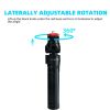 RCSTQ Action Camera Extension Pole Tripod Selfie Stick for GoPro Hero11 Black / HERO10 Black / HERO9 Black / HERO8 / HERO7 / 6 / 5 / 5 Session / 4 Session / 4 / 3+ / 3 / 2 / 1, Insta360 ONE R, DJI Osmo Action and Other Action Cameras (Black) - Image 3