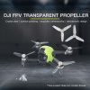 RCSTQ Drone Aircraft Transparent Three-Blade Propeller For DJI FPV (Two Pairs) - Image 6