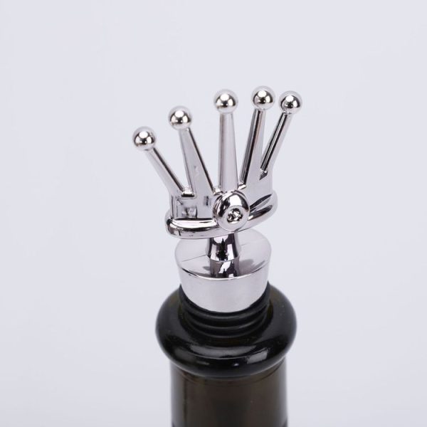 10 PCS Fresh-Keeping Sealed Red Wine Cork Champagne Stopper (Crown) - Image 2