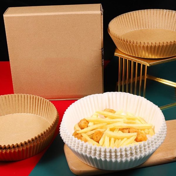 100 PCS XYZ Boxed Oil-Proof And High-Temperature Baking Paper (Yellow) - Image 2