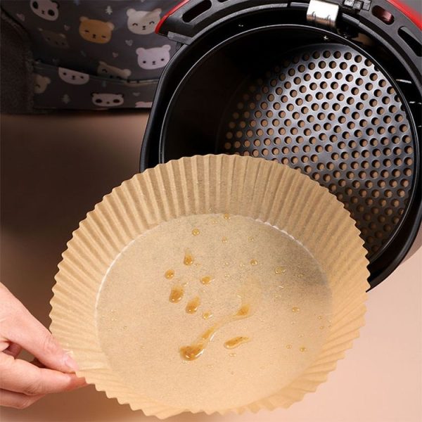 100 PCS XYZ Boxed Oil-Proof And High-Temperature Baking Paper (Yellow) - Image 5