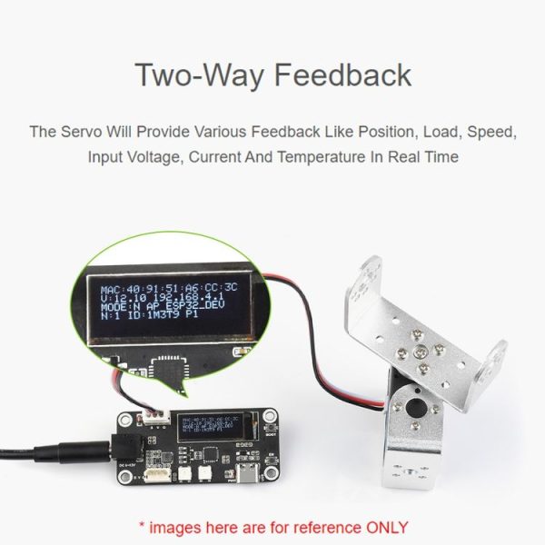 Waveshare 24703 25kg.cm Wide Range Voltage ST3020 Serial Bus Aervo - Image 12