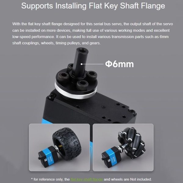 Waveshare 24703 25kg.cm Wide Range Voltage ST3020 Serial Bus Aervo - Image 15