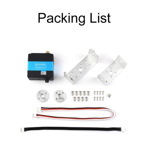 Waveshare 24703 25kg.cm Wide Range Voltage ST3020 Serial Bus Aervo - Image 19