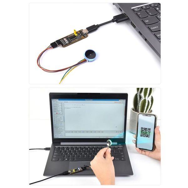 Waveshare 25515 Round 2D Codes Scanner Module Barcode / QR Code Reader, With LED Indicator - Image 7